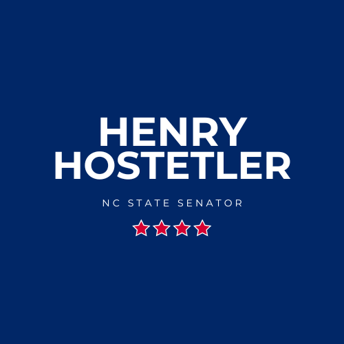 Henry Hostetler for NC State Senate